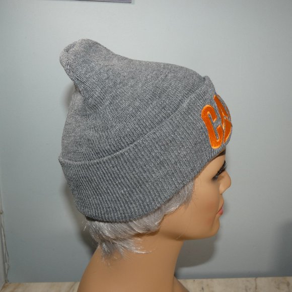 Caterpillar - CAT logo Knit Cap Beanie Gray - Picture 6 of 11